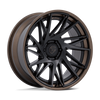 Fuel Dynamo FC405 20x9 6x139.7 +1mm Matte Black Bronze Lip