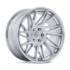 Fuel Dynamo FC405 20x9 6x139.7 +1mm Gloss Silver Brushed Chrome Lip