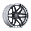 Fuel Flight FC408 22x9.5 6x139.7 +20mm Gloss Gunmetal Chrome Lip