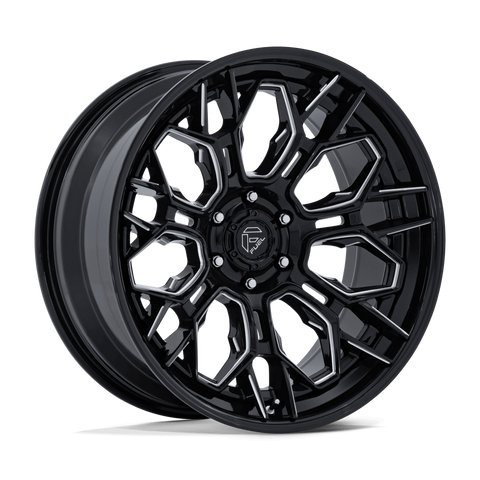 Fuel Hive FC409 22x9.5 6x139.7 +20mm Gloss Black Milled