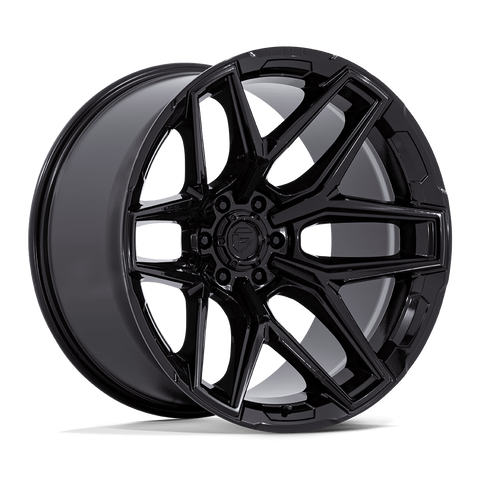 Fuel Flux 24x10 6x139.7 0mm Gloss Black