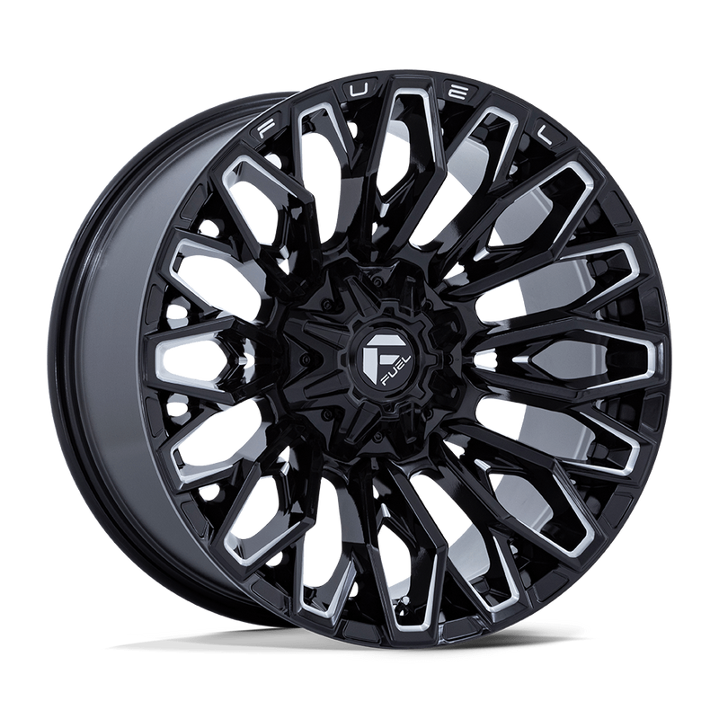 Fuel Strike FC865 20x9 6x135/6x139.7 +1mm Gloss Black Milled