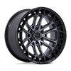Fuel Celsius FC874 17x9 6x139.7 +1mm Matte Gunmetal Black Lip