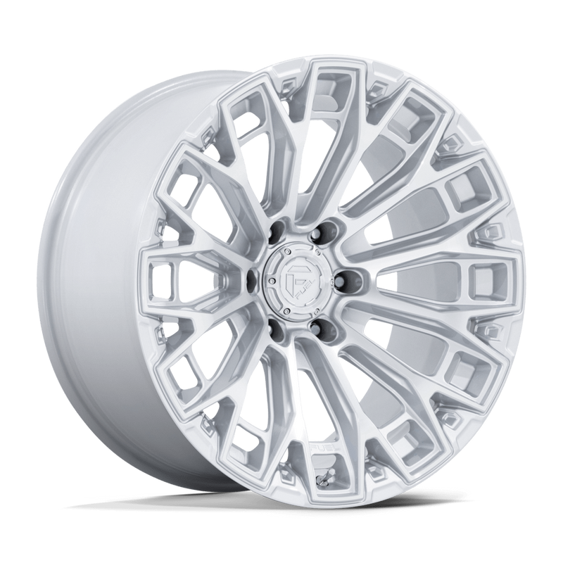 Fuel Trax FC882 18x9 6x139.7 +1mm Gloss Silver Machined Face