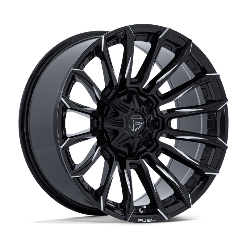 Fuel Blade FC889 20x9 6x135/6x139.7 +1mm Gloss Black Milled