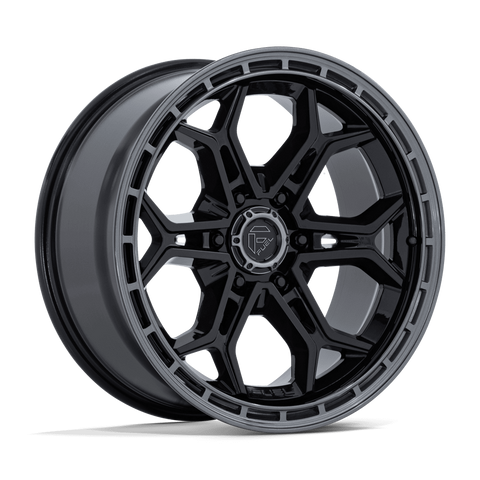 Fuel Heathen FC896 Gloss Black Gunmetal Lip