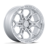 Fuel Heathen FC896 Gloss Silver Machined