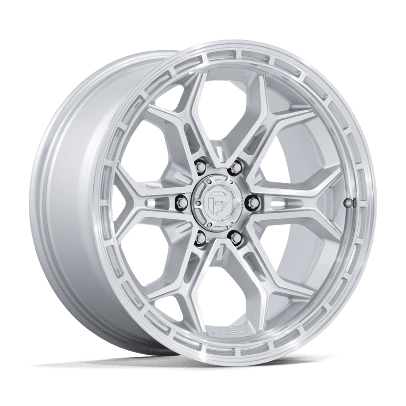 Fuel Heathen FC896 Gloss Silver Machined