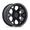Fuel Heathen FC896 20x9 6x139.7 +1mm Gloss Black Gunmetal Lip