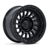 Fuel Havoc FC897 17x9 6x139.7 +1mm Matte Black Gloss Black Lip