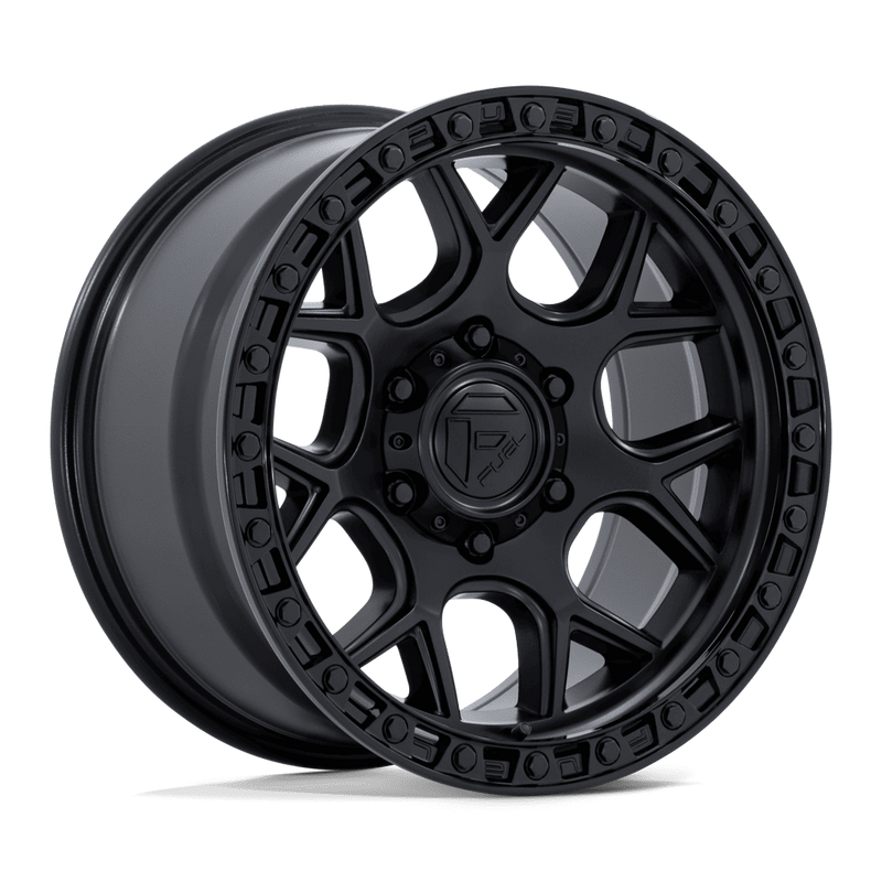 Fuel Puma FC908 17x9 6x139.7 -12mm Matte Black Gloss Black Lip