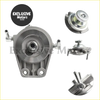 Silver metallic fuel filter lift primer pump with circular hub and hoses for nissan patrol gu y61 td42 zd30