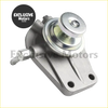 Silver metallic fuel pressure regulator with circular top cap and flange for fuel filter lift primer pump nissan patrol gu y61