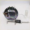 Stainless steel fuel gauge sending unit with circular base and wiring for Nissan Datsun Navara Pathfinder 1986-2008