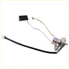 Fuel gauge sending unit for toyota 4runner and pickup with metal fuel sender, black plastic cap, wiring harness, and sensor assembly