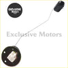 Black fuel gauge sending unit for Toyota Hilux 4WD 1997-2006 with metallic rod and white plastic connector visible