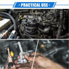 Black engine oil filter with attached hoses and fittings fuel injection pressure regulator for toyota 4runner 2003-2009