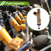 Fuel injector for toyota matrix base 1.8 2009-2012 with tan plastic metal body and black rubber o-ring on top