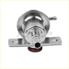 Shiny chrome fuel pressure regulator with mounting bracket and rubber gasket for ford ranger 1999–2001