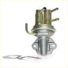 Silver metallic fuel pump 2.0l with brass fittings and flanged base for mitsubishi delica l300 star wagon 1986-1994