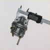 Gray metallic carburetor measured with digital caliper in fuel pump assembly for nissan datsun sunny b210