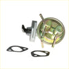 Silver and brass fuel pressure regulator with two ports and black gaskets for 1.6L nissan avenir cargo expert w10 fuel pump assembly