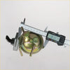 Gold-colored metal fuel filter with black plastic handle and three tubes for nissan avenir cargo 1.6l fuel pump assembly