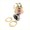 Shiny metallic fuel pump assembly for mitsubishi pajero montero dx dxl with pinkish-gold finish and three curved tubes