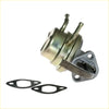 Metallic fuel pressure regulator with two threaded ports and mounting bracket for nissan navara d21 fuel pump assembly