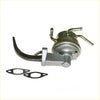 Fuel pump assembly for nissan navara d21 1986-1997 silver and brass mechanical pump with attached metal hoses