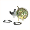 Silver and brass fuel pressure regulator with two ports and black gaskets for nissan presea 1.5l 1990-1995 fuel pump assembly