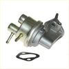 Silver metallic fuel pressure regulator with two threaded ports and gasket for nissan pulsar langley 78-82 fuel pump assembly