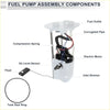 Fuel pump assembly for toyota sequoia tundra 2007-2018 with white plastic body black motor and oil level sensor back view
