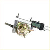 Gold metal fuel pressure regulator with diameter measured by digital caliper for nissan ad wingroad van fuel pump