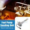 Silver metallic fuel pump sender unit with circular base threaded rod and wiring for toyota 4runner 1989-1992