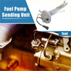 Silver metallic fuel pump sender unit with circular base and wiring for toyota 4runner 1989-1992