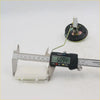 Digital caliper with black body and silver metallic jaws showing mm measurements for toyota hilux ute fuel sender gauge