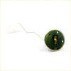 Green metal fuel sender gauge with white plastic float arm and brass parts for toyota hilux ute 1978-1983 back view