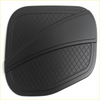 Black rubber car floor mat with diamond texture and smooth strip for ford ranger 2022+ matte fuel tank cap cover mirror covers