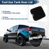 Black glossy finish fuel tank door cover for toyota tundra 2003 2006 gas filler door shown from back side