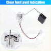 White plastic fuel tank float gauge sending unit with black sensor housing and red black wiring for toyota 4runner