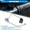 Black plastic fuel tank float gauge sending unit with metal arm and wiring for Toyota Hilux Vigo 2005-2016 back side view
