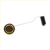 Gold-colored fuel tank gauge sending unit with black rubber float and metallic rod for nissan datsun 720 ute 80-86