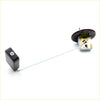 Black plastic fuel tank gauge sending unit with metallic float arm and mounting plate for toyota hilux 1979-1983