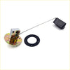 Black and silver fuel tank gauge sending unit with metal rod and black float for Toyota Hilux 1988-1997