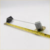 Fuel tank gauge sending unit for toyota hilux with metal sender, black triangular float, silver rod, and brass base