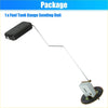 Black plastic fuel tank gauge sending unit with long metal rod and mounting base for toyota pickup truck 1978-1982