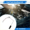 Black and silver metal fuel tank sending unit for Toyota Highlander 2004-2013 with plastic housing and electrical connector