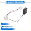 Fuel tank sending unit for toyota highlander 2008-2014 with black rectangular body, metallic arm, and red black wires