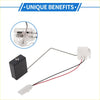 Fuel tank sending unit for toyota highlander 2008-2014 with black rectangular body metallic arm and red black wiring